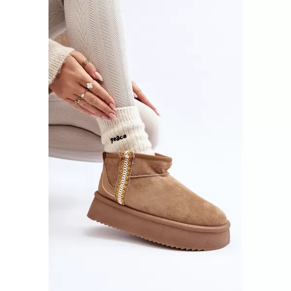  Női hóemberek BOTO UDRA 29607 KHAKI 