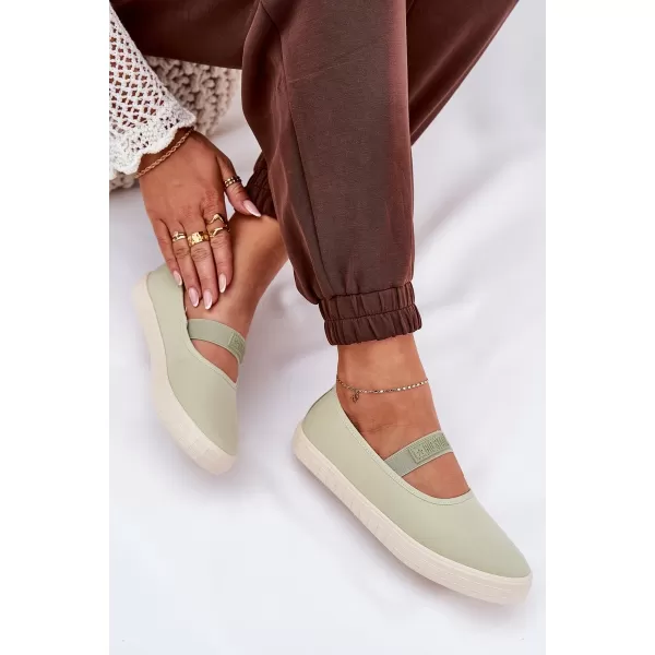  Női tornacipő BIG STAR NN274604 GREEN Big Star Shoes 