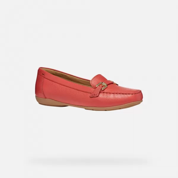  Női mokaszinok GEOX ANNYTAH MOC G012826 PIROS 