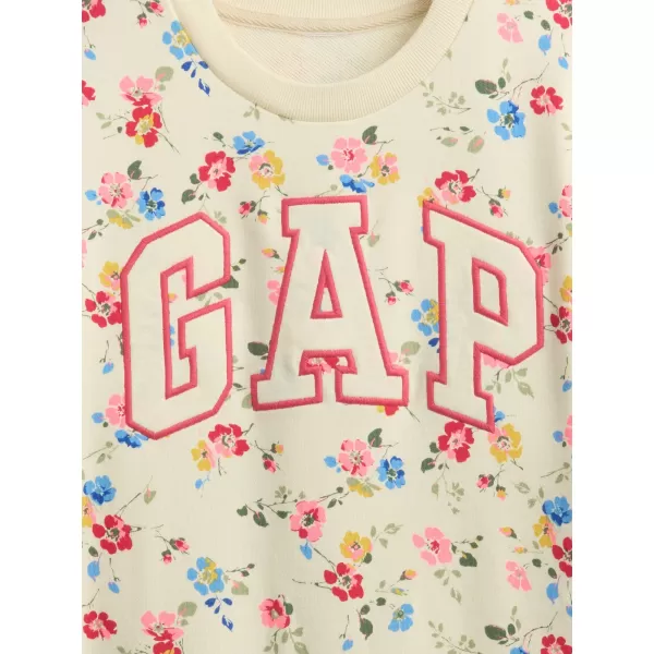  Gyermek ruhák GAP LOGO DRESS 781767-01 SP MULTI VIRÁGOS 
