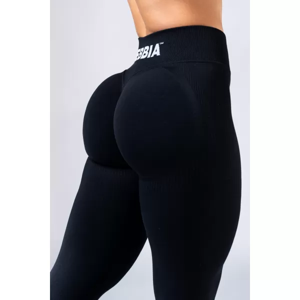  Magas derekú push-up leggings POWER 888 BLACK Nebbia 