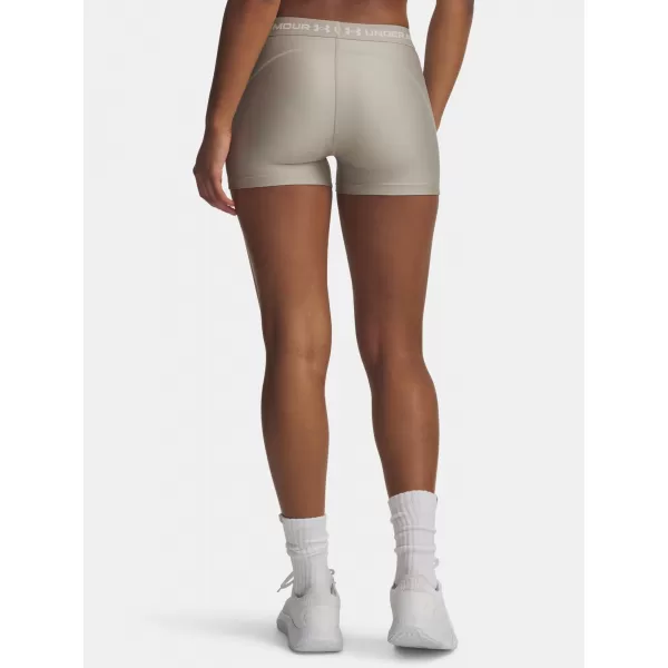  Női rövidnadrág UNDER ARMOUR HEATGEAR SHORTY 6010725-203 BARNA 