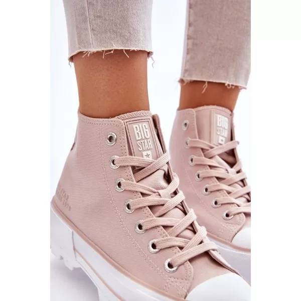  Női tornacipő BIG STAR LL274157 NUDE Big Star Shoes 