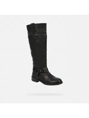Női csizma GEOX CATRIA G015022 FEKETE