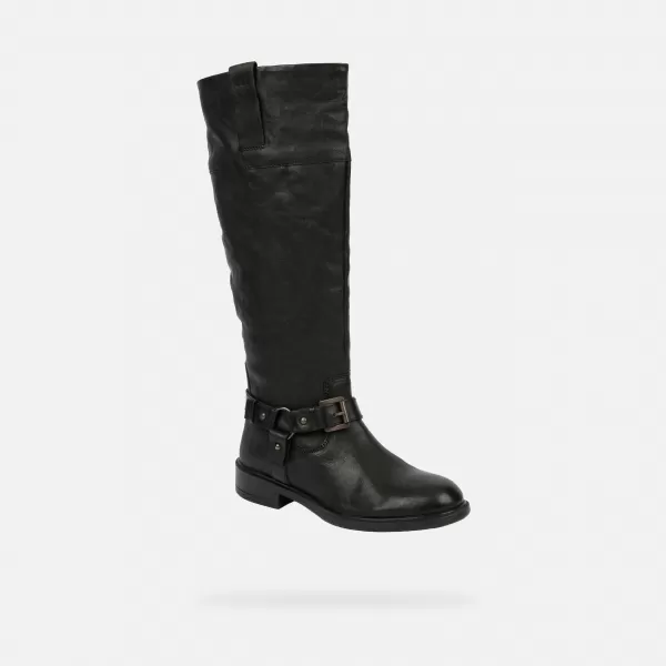  Női csizma GEOX CATRIA G015022 FEKETE 