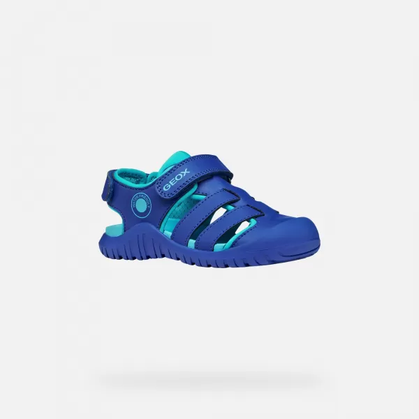  Fiú szandál GEOX S. FUSBETTO PRO J650JA0CE15C4255 KÉK 