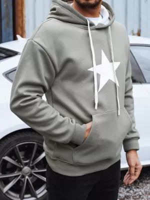 Férfi pulóver DSTREET BX5928 KHAKI