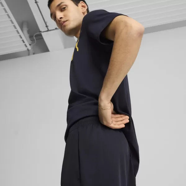  Férfi rövidnadrág PUMA ESS WOVEN SHORTS 682604_16 ÚJ HADITENGERÉSZET 