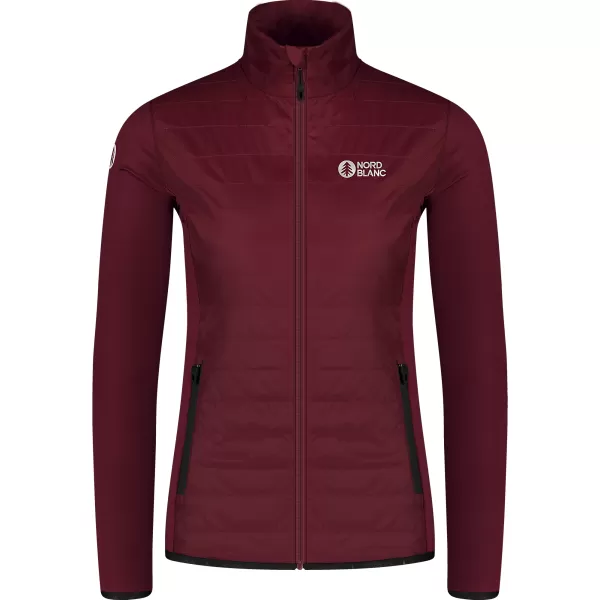  Női sportdzseki NORDBLANC HINTER NBWJL8361 BURGUNDIA 