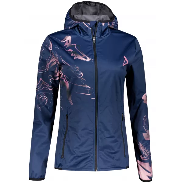  Női prémium softshell kabát ALTISPORT VOJ/ALW064JACK01 KÉK RÓZSASZÍN 