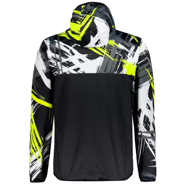  Férfi prémium softshell kabát ALTISPORT VOJ/ALM039JACK01 FEKETE ÉS SÁRGA 