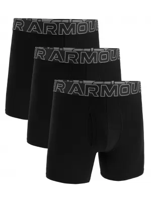 Férfi boxerek UNDER ARMOUR M UA PERF COTTON 3IN FEKETE
