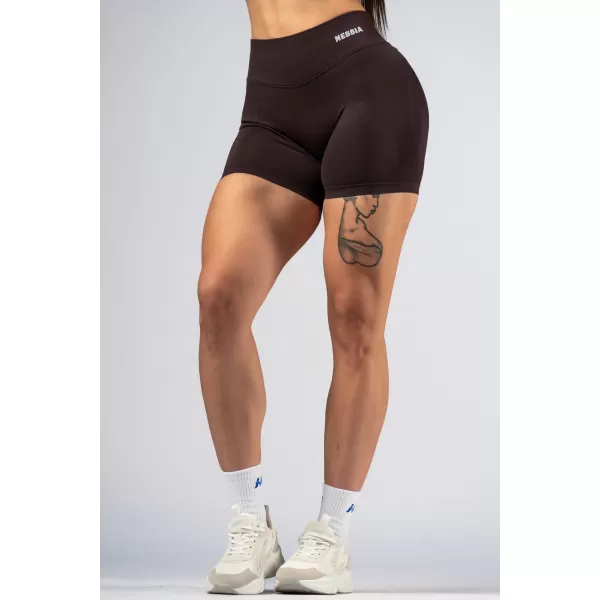  Magas derekú push-up rövidnadrág POWER 893 DARK BROWN Nebbia 