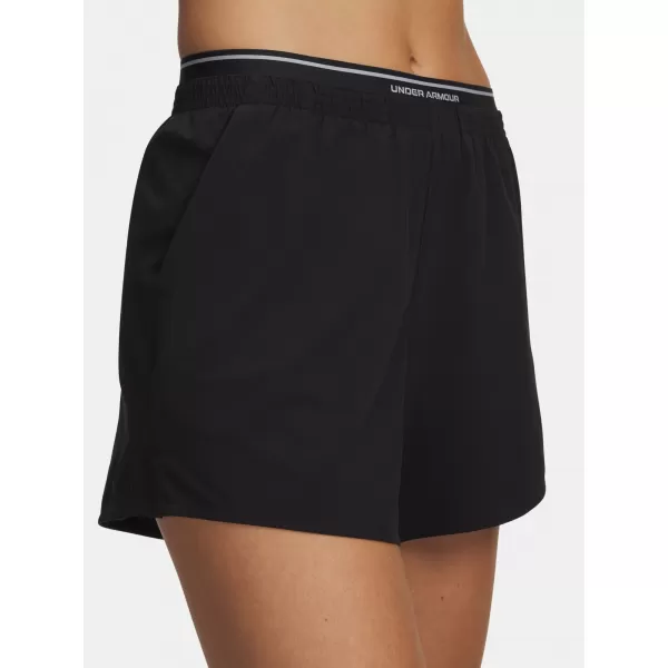  Női rövidnadrág UNDER ARMOUR UA VANISH WOVEN 5IN SHORTS 6009966-008 FEKETE 