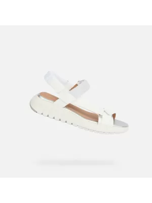 Női szandál GEOX FLEXTRIDE S G013067 FEHÉR