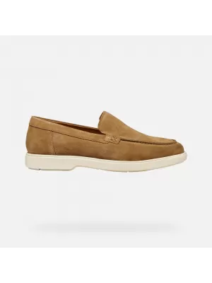 Férfi mokaszinok GEOX SPHERICA EC17 G014396 BARNA