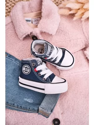 Gyermek tornacipő BIG STAR HH374189 NAVY Big Star Shoes