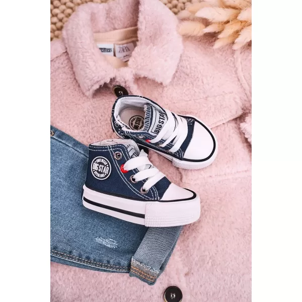  Gyermek tornacipő BIG STAR HH374189 NAVY Big Star Shoes 