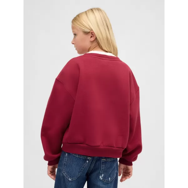  Gyermek pulóver GAP CREW SWEATSHIRT 842081-01 HERING 
