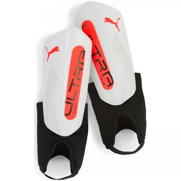  Védő PUMA ULTRA LIGHT ANKLE 030991-01 PUMA FEHÉR/IZZÓ VÖRÖS 