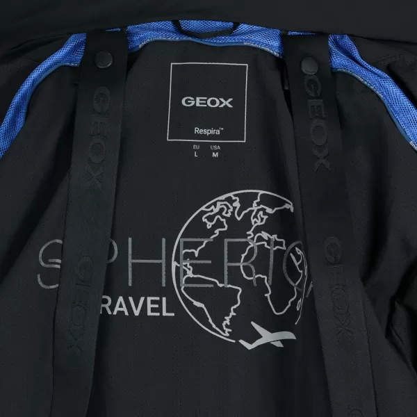  Férfi dzseki GEOX SPHERICA G012280 FEKETE 
