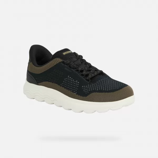  Férfi tornacipő GEOX SPHERICA PLUS FAST IN G014662 FEKETE 