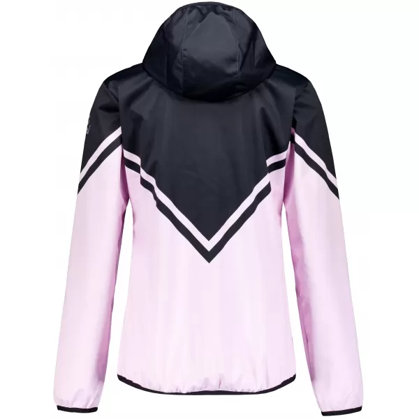  Női prémium softshell kabát ALTISPORT VOJ/ALW101JACK01 RÓZSASZÍNES FEKETE 