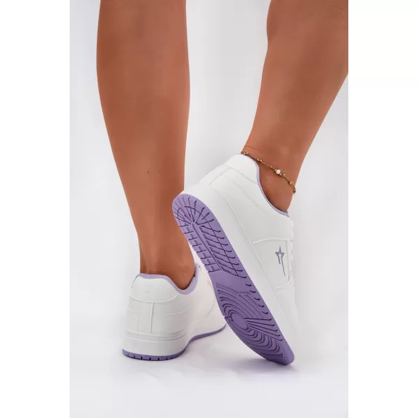  Női tornacipő BIG STAR RR274A245 FEHÉR/LILA Big Star Shoes 
