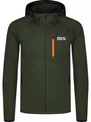 Férfi powerfleece pulóver NORDBLANC CREEK NBWFM8280 ZÖLD