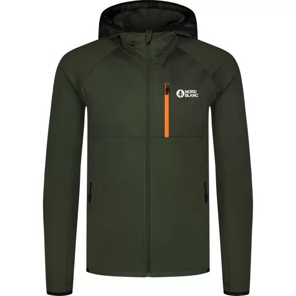  Férfi powerfleece pulóver NORDBLANC CREEK NBWFM8280 ZÖLD 