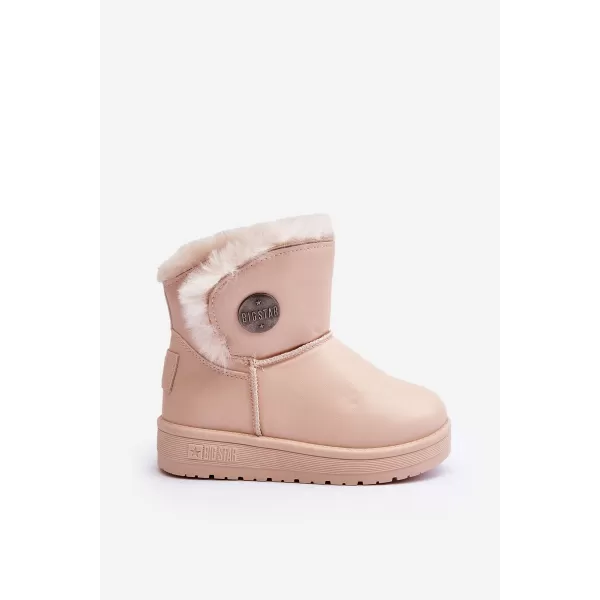  Gyermek téli cipő BIG STAR MM374084 BÉZS Big Star Shoes 