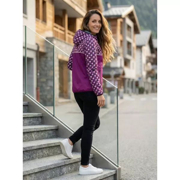  Női prémium softshell kabát ALTISPORT VOJ/ALW048JACK01 LILA 