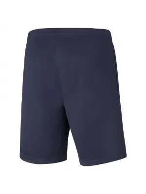 Férfi rövidnadrág PUMA TEAMRISE TRAINING SHORTS 657336_06 PEACOAT/ PÁVA/PUMA FEHÉR