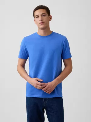 Férfi póló GAP LOGO CREW TEE 842063-69 SZÉP KÉK