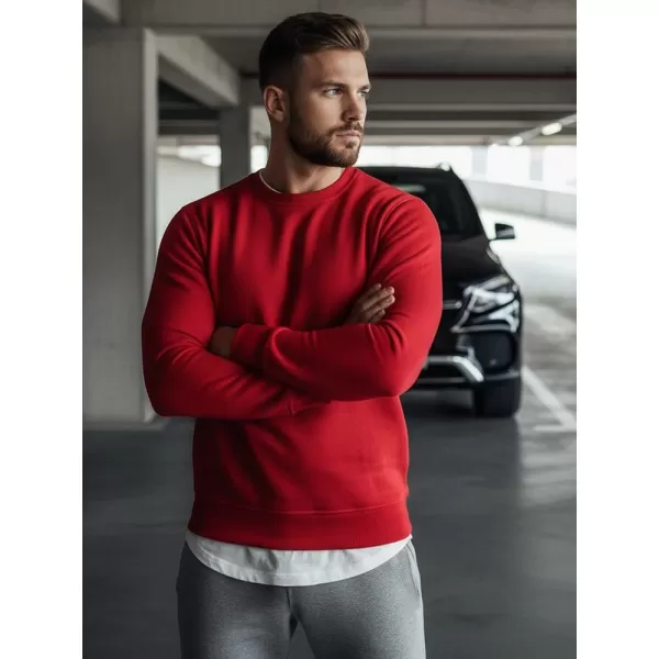  Férfi pulóver DSTREET BX3867 PIROS 