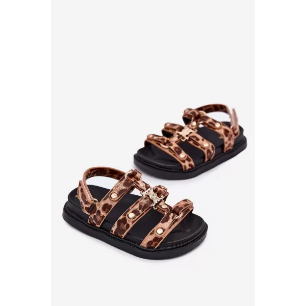 Gyermek szandál BOTO LUNESSA 38047 LEOPÁRD 