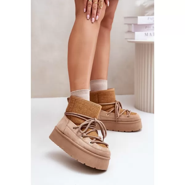  Női hóemberek BOTO MAVORA 34284 KHAKI 