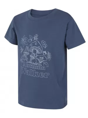 Gyermek póló HUSKY TEE MUSHROOM K KÉK