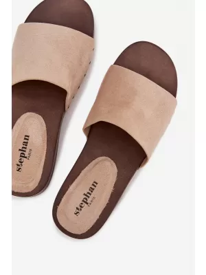 Női papucs BOTO FERINNA 41222 KHAKI