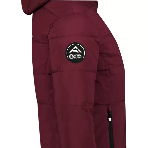  Női téli kabát NORDBLANC KNOLL NBWJL8272 BURGUNDIA 