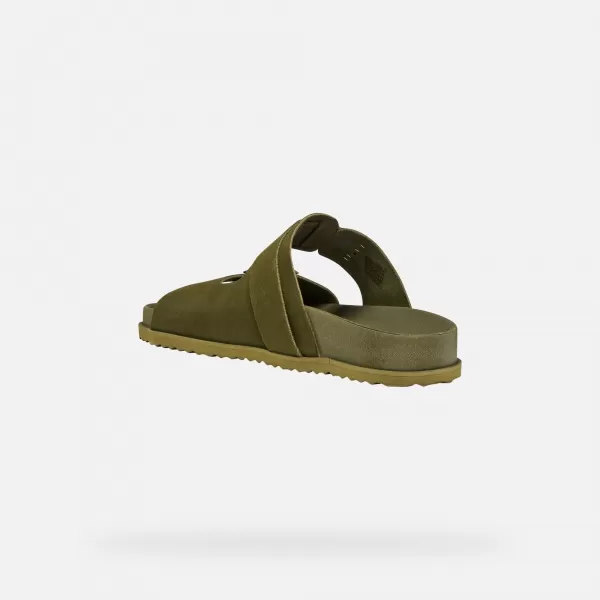  Férfi papucs GEOX PARNAIBA G014431 KHAKI 