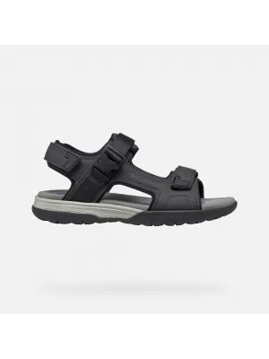 Férfi szandál GEOX SPHERICA EC5 G014391 FEKETE