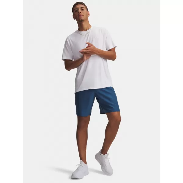  Férfi rövidnadrág UNDER ARMOUR UA TECH WOVEN WORDMARK SHORT 1383356-498 KÉK 
