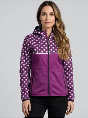 Női prémium softshell kabát ALTISPORT VOJ/ALW048JACK01 LILA