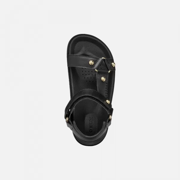  Lány szandál GEOX SANDAL FOAMMENTERA J65P0D000BCC9999 FEKETE 