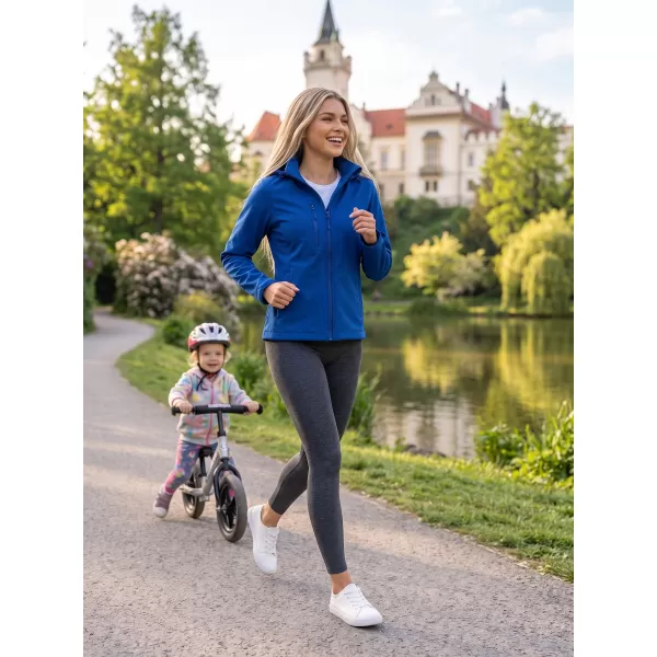  Női softshell kabát ALTISPORT NoPrint NP/ALW945 KIRÁLYKÉK 