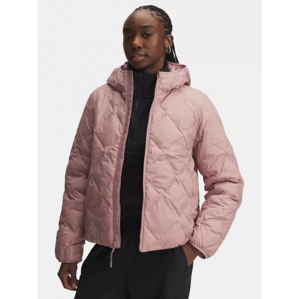  Női kabát UNDER ARMOUR LEGEND DOWN JACKET 6008818-673 RÓZSASZÍN 