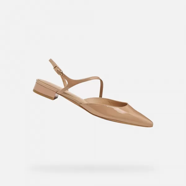  Női balerinák GEOX GISELDA15 G013213 VILÁGOSBARNA 