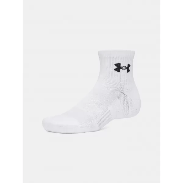  Zokni UNDER ARMOUR PERFORMANCE COTTON 3P QTR 6009686-100 FEHÉR 