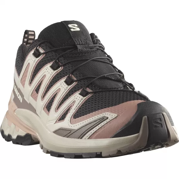  Női cipők SALOMON XA PRO 3D V9 W L47882800 FEKETE/BURLWOOD/MAHAGÓNI RÓZSA 